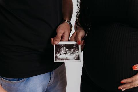 Sessão de grávida - Estúdio'