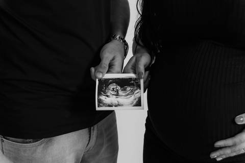 Sessão de grávida - Estúdio'