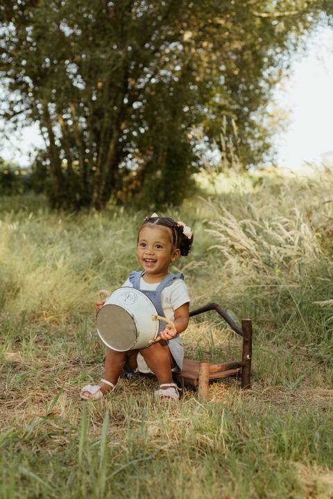 Sessão de Bebé - exterior'