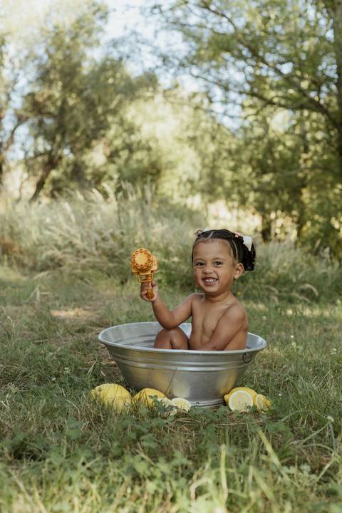 Sessão de Bebé - exterior'