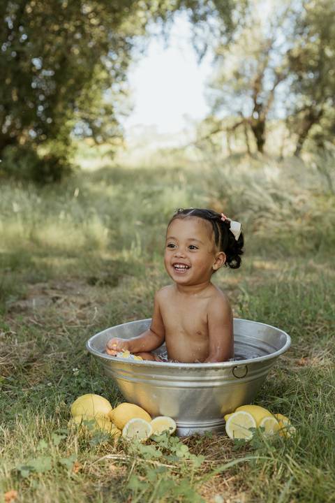 Sessão de Bebé - exterior'