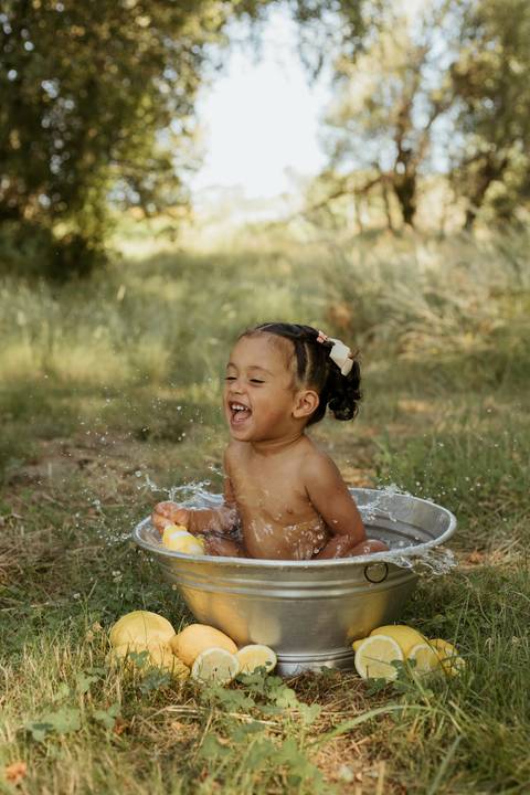 Sessão de Bebé - exterior'