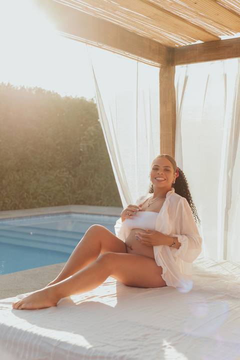 Sessão fotográfica de grávida '