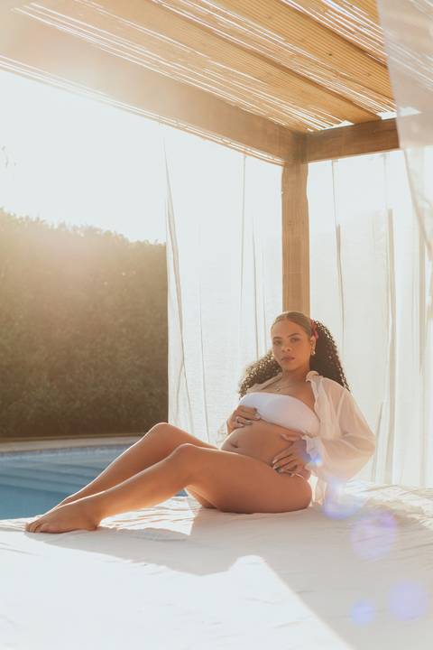 Sessão fotográfica de grávida '