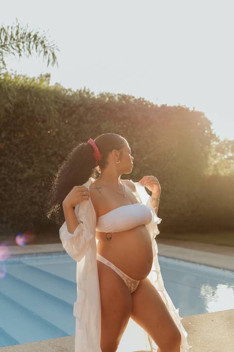 Sessão fotográfica de grávida '