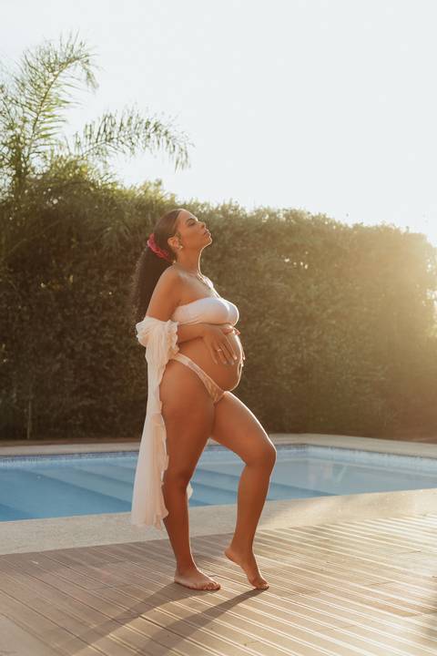 Sessão fotográfica de grávida '