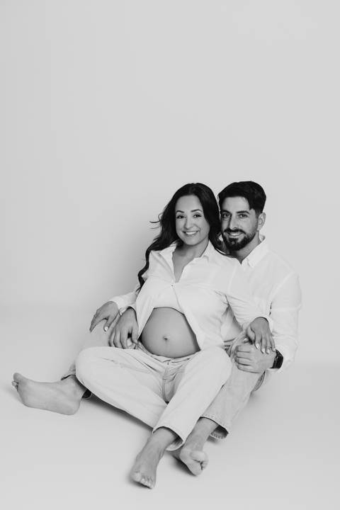 Sessão de grávida - Estúdio'