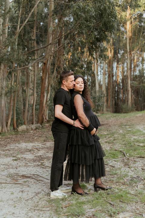 Sessão fotográfica de grávida - exterior'