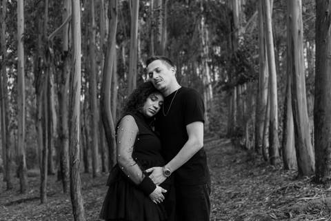 Sessão fotográfica de grávida - exterior'