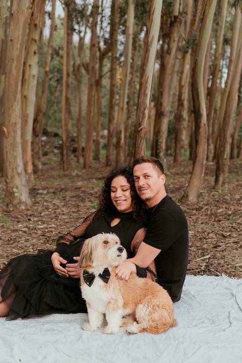 Sessão fotográfica de grávida - exterior'