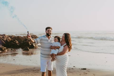 Sessão de grávida na Praia '