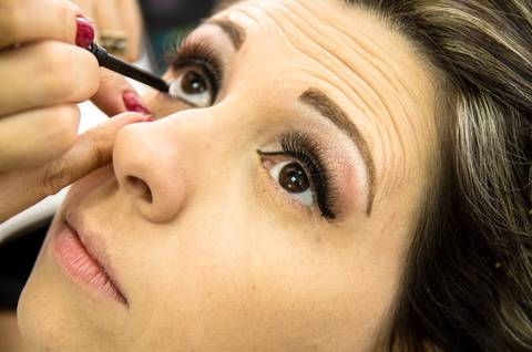 maquiagem da noiva casamento na praia'