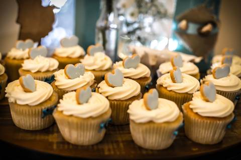 cupcakes de casamentos'