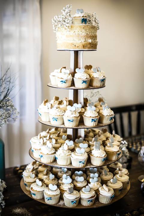 cupcakes de casamento'