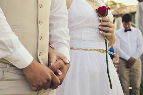 detalhe de buquê alternativo'