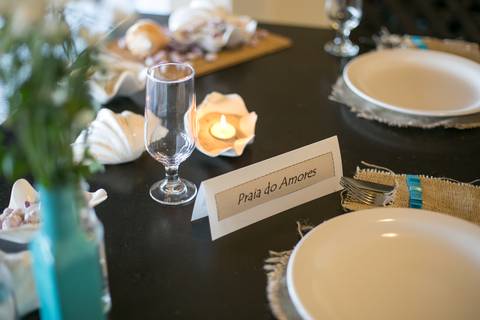 casamento de dia no restaurante casa da praia em bombinhas ao por do sol'
