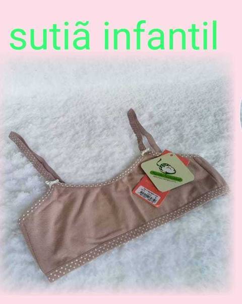 Sutia infantil de cotton '