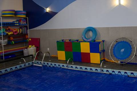 Acessórios e instrumentos do espaço Tia Vivi aqua'