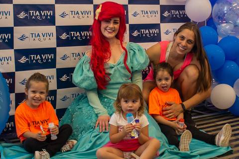 Inauguração do espaço da Tia Vivi Aqua'