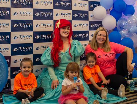 Inauguração do espaço da Tia Vivi Aqua'