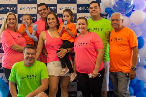 Inauguração do espaço da Tia Vivi Aqua'