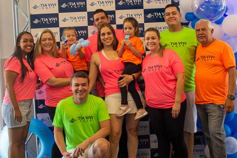 Inauguração do espaço da Tia Vivi Aqua'