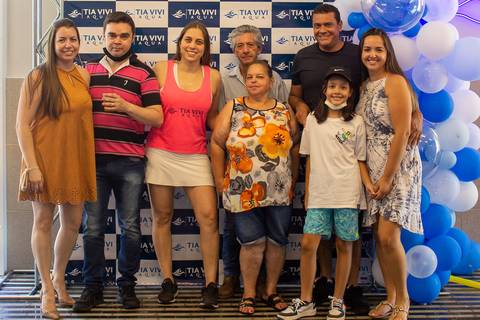Inauguração do espaço da Tia Vivi Aqua'