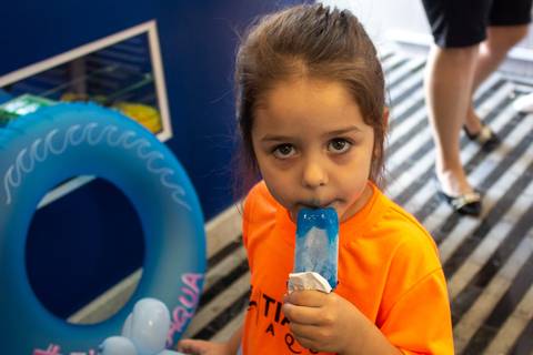 Inauguração do espaço da Tia Vivi Aqua'