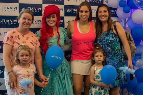 Inauguração do espaço da Tia Vivi Aqua'