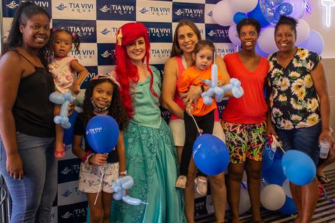 Inauguração do espaço da Tia Vivi Aqua'
