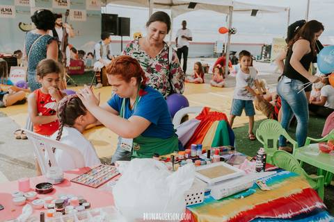 fotografia de evento ilha plaza sementinha infantil'