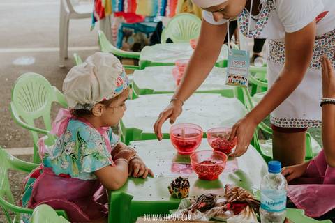 fotografia de evento ilha plaza sementinha infantil'