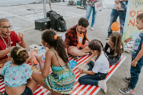 fotografia de evento ilha plaza sementinha infantil'
