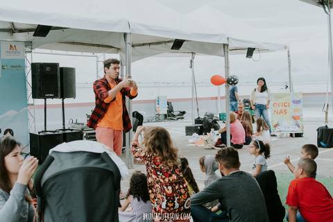 fotografia de evento ilha plaza sementinha infantil'