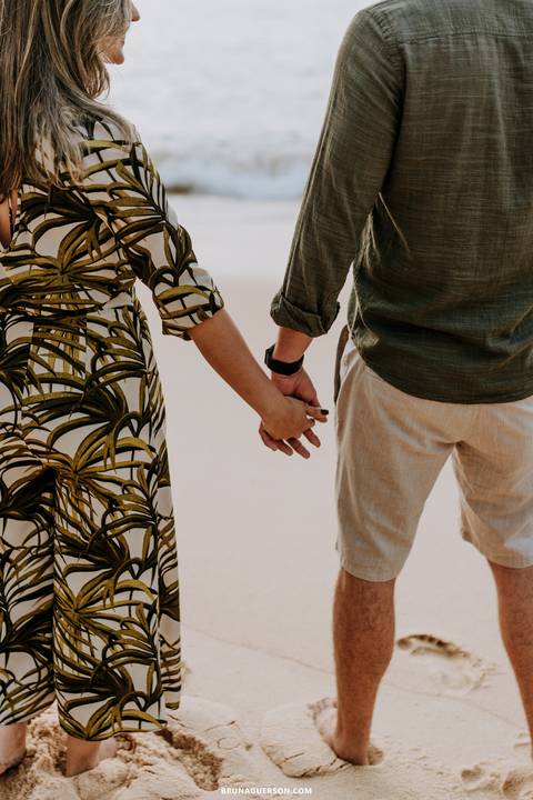 ensaio de casal praia vermelha rio de janeiro rj  mão dadas'
