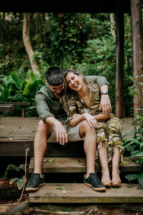 ensaio de casal praia vermelha rio de janeiro rj  bruna guerson urca paisagem natureza verde'
