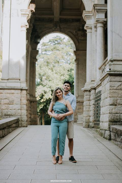 ensaio de casal bruna guerson parque lage rio de janeiro rj  foto tradicional '