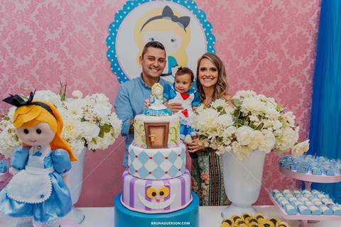 festa infantil Rio de Janeiro rj Niteroi icarai fotografo aniversario 1 ano decoracao Alice no pais das maravilhas'
