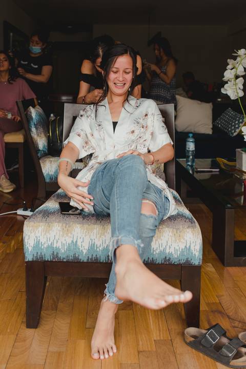 preparativos getting ready novia
'