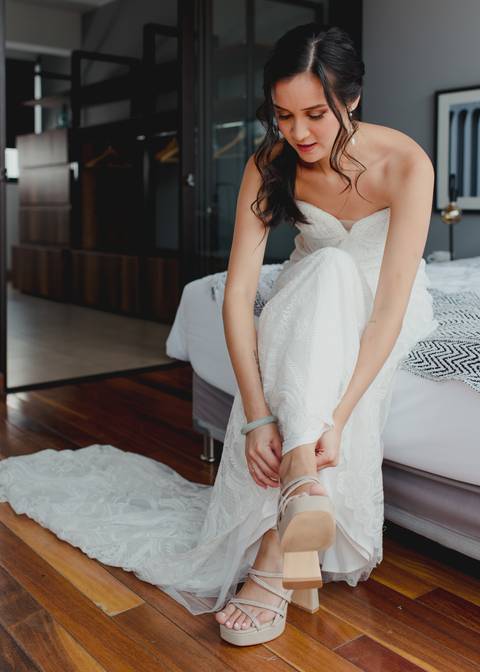 vestido de novia preparativos'