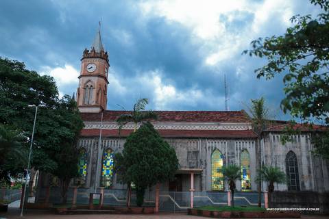 Palmital - Sp Paroquia são sebastião igreja matriz'