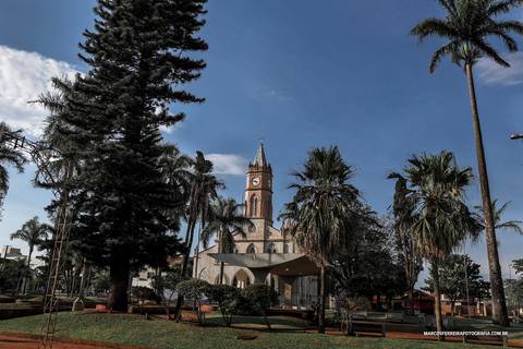 Palmital - Sp Paroquia são sebastião igreja matriz'