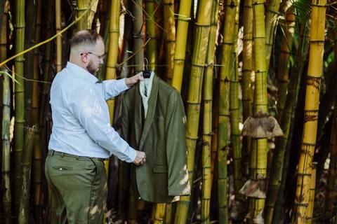 Making of do Noivo no Contemporâneo Design Resort em Campo Grande - RJ'