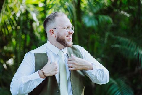 Making of do Noivo no Contemporâneo Design Resort em Campo Grande - RJ'