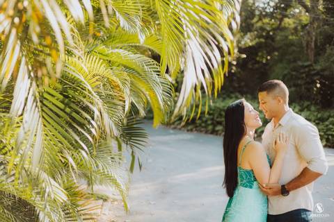 Ensaio Pré casamento na praia de Adão e eva em niterói'