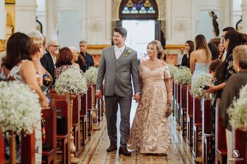 Casamento na Paróquia Nossa Senhora Auxiliadora em Santa Rosa Niterói'