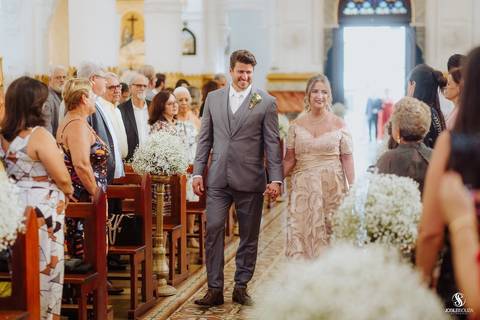 Casamento na Paróquia Nossa Senhora Auxiliadora em Santa Rosa Niterói'