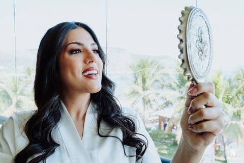 Fotografia do making Of da noiva em Camboinhas'