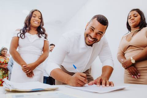 Fotografia de Casamento em Cartório em Duque de Caxias - RJ'