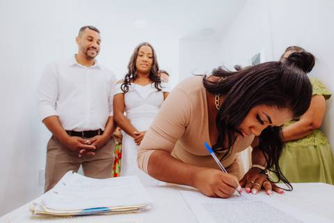 Fotografia de Casamento em Cartório em Duque de Caxias - RJ'